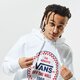 pánska mikina VANS MIKINA S KAPUCŇOU MN CHECKER 66 PO vn0a4rr3wht1 farba biela