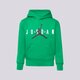 detská mikina JORDAN MIKINA S KAPUCŇOU JUMPMAN PULLOVER BOY 95b910-f4f farba zelená