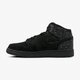 detské tenisky (obuv) AIR JORDAN 1 MID GG 555112-001 farba čierna