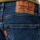 pánske nohavice LEVI'S 512 SLIM FIT TAPER JEANS  59437-0087 farba tmavomodrá