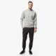pánska mikina NIKE MIKINA AW77 FLC CREW 598701066 farba sivá