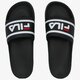 dámske šľapky FILA MORRO BAY SLIPPER 2.0 WMN 101090125y farba čierna