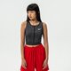 dámske top NIKE TOP PRO HIPERCOOL HEATHER 889627-011 farba sivá