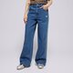 dámske nohavice ADIDAS NOHAVICE  DENIM 3S PANT jd2574 farba modrá