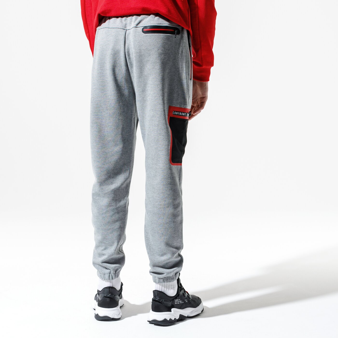 pánske nohavice CONFRONT NOHAVICE  HODOR cf120spm37001 farba sivá