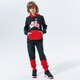 detská mikina JORDAN MIKINA S KAPUCŇOU JUMPMAN CLASSICS III PO 957422-023 farba čierna