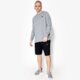 pánska mikina NIKE MIKINA M NSW MODERN CRW FT 805126091 farba sivá