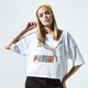 dámske tričko PUMA TRIČKO CLASSICS LOOSE FIT TEE 59772652 farba biela