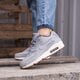 dámske tenisky (obuv) NIKE WMNS AIR MAX 90 PREM  443817011 farba sivá