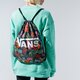 VANS VAK WM BENCHED BAG MULTI TROPIC DRESS BLUES vn000sufw141 farba viacfarebná