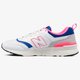 dámske tenisky (obuv) NEW BALANCE CM997HAJ cm997haj farba biela