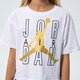 detské tričko JORDAN TRIČKO JDG JORDAN AIR SHINE GIRL 45b058001 farba biela