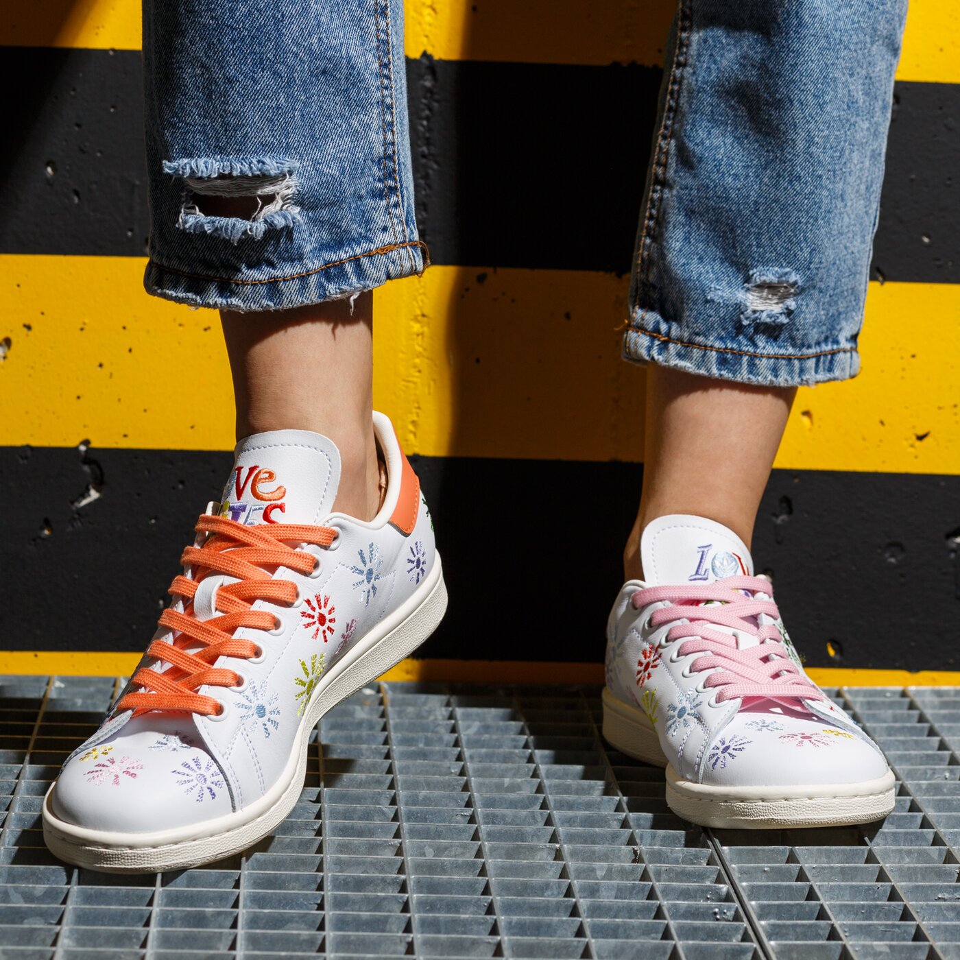 dámske tenisky (obuv) ADIDAS STAN SMITH PRIDE gw2417 farba biela