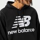 pánska mikina NEW BALANCE MIKINA S KAPUCŇOU CORE OVERHEAD HOODIE mt03558bk farba čierna