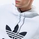 pánska mikina ADIDAS MIKINA S KAPUCŇOU TREFOIL HOODIE ADICOLOR du7780 farba biela