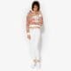 dámska mikina ADIDAS MIKINA F CROP HOODIE bj8407 farba viacfarebná