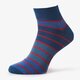 dámske ponožky SIZEER PONOŽKY QUARTER 3PPK BLUE sisk3701 farba viacfarebná