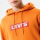 pánska mikina LEVI'S MIKINA S KAPUCŇOU T3 RELAXD GRAPHIC HOODIE 38821-0116 farba hnedá