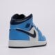 detské tenisky (obuv) AIR JORDAN 1 MID BG dq8423-405 farba biela
