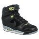 dámske tenisky (obuv) NIKE WMS AIR REVOLUTION SKY HI  599410012 farba čierna