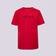 detské tričko JORDAN TRIČKO JDB MJ WORDMARK EMB CREW BOY 95d634-r78 farba červená