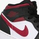detské tenisky (obuv) AIR JORDAN 1 MID  554725-066 farba červená