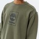 pánska mikina TIMBERLAND MIKINA TREE LOGO CREW GRAPE LEAF tb0a5pj8a581 farba khaki