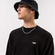 pánske tričko VANS TRIČKO LEFT CHEST HIT LS BLACK-WHITE vn0a49lcy281 farba čierna