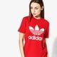 dámske tričko ADIDAS TRIČKO TREFOIL TEE ADICOLOR dh3172 farba červená