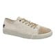 pánske tenisky (obuv) TIMBERLAND CANVAS/LEATHER OXFORD 9044b farba béžová