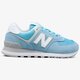 dámske tenisky (obuv) NEW BALANCE WL574ESB wl574esb farba modrá