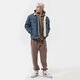 pánske nohavice ADIDAS NOHAVICE  TREFOIL LINEAR LABEL SWEATPANT hm2669 farba hnedá