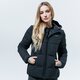 dámska zimná bunda CHAMPION BUNDA HOODED POLYFILLED JACKET REGULAR 113424kk001 farba čierna