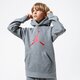 detská mikina JORDAN MIKINA S KAPUCŇOU JDB JUMPMAN LOGO BOY 956326-geh farba sivá