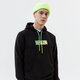 pánska mikina CHAMPION MIKINA S KAPUCŇOU HOODED SWEATSHIRT 215785kk001 farba čierna