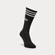 dámske ponožky ADIDAS PONOŽKY 3-PACK SOLID SOCKS HIGH CREW il5015 farba čierna