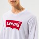 pánske tričko LEVI'S TRIČKO LS STD GRAPHIC TEE 360150010 farba biela