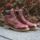 dámska vychádzková obuv TIMBERLAND PREMIUM 6 INCH BOOT - W  a12mf farba bordová