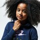 detská mikina NIKE MIKINA S KAPUCŇOU AIR cz6234-451 farba tmavomodrá