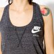 dámske top NIKE TRIČKO W NSW GYM VNTG 883735060 farba sivá