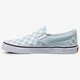 dámske tenisky (obuv) VANS UA CLASSIC SLIP-ON va38f7qck farba modrá