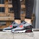 detské tenisky (obuv) NIKE AIR MAX 90 MESH (GS)  833418010 farba sivá