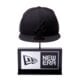 detská šiltovka NEW ERA ČIAPKA BLACK ON BLACK ATLANTA BRAVES 10000277 farba čierna