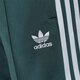 detské nohavice ADIDAS NOHAVICE  WIDE PANTS GIRL hk0348 farba zelená