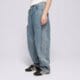 dámske nohavice ADIDAS NOHAVICE  BARREL DENIM kq6476 farba modrá