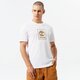 pánske tričko TIMBERLAND TRIČKO STACK LOGO WHITE/ANTIQUE BRONZE tb0a5zh1dh11 farba biela