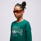 detská mikina ADIDAS MIKINA CREW GIRL il5041 farba zelená