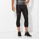 pánske nohavice UNDER ARMOUR LEGGINGS 3/4 RUN COOLSWITCH 1274394001 farba čierna