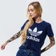 dámske tričko ADIDAS TRIČKO TREFOIL TEE gd2314 farba tmavomodrá