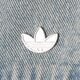 Prechodná bunda dámska (jarná/jesenná) ADIDAS BUNDA P ESS DENIM JKT jy2872 farba modrá
